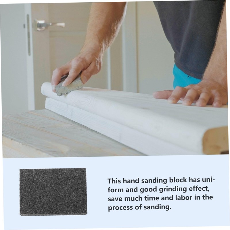 Beavorty Practical Polishing Blocks 5pcs Frosted Sponge Blocks Versatile for