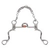 120mm Horse Mouth Snaffle with Chain Stainless Steel Horse Bit