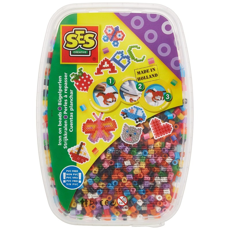 SES Creative 00778 Children's Box of 7000 Mix Basic Iron-on