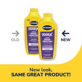 Dr. Scholl's Dr Scholl's OdorX All Day Powder Deodorant for Feet 3 Pack 625 Ounce