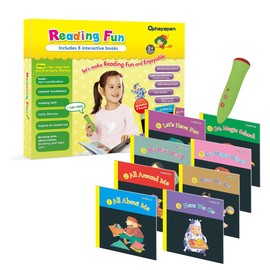 Ophayapen Learn to Read Book and Pen Set， 8 Reading Books and Pen Set.