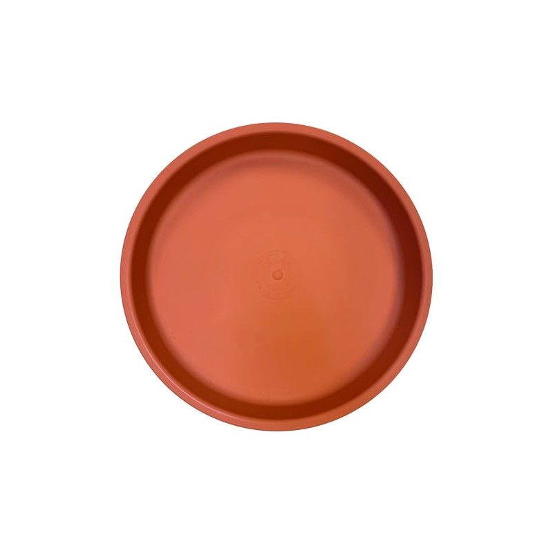 Erva Bird Bath Plastic Dish - Terra Cotta (D14CL)