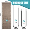 Queekay 2 Pcs Gravity Chair Replacement Fabric with 8 Bungee