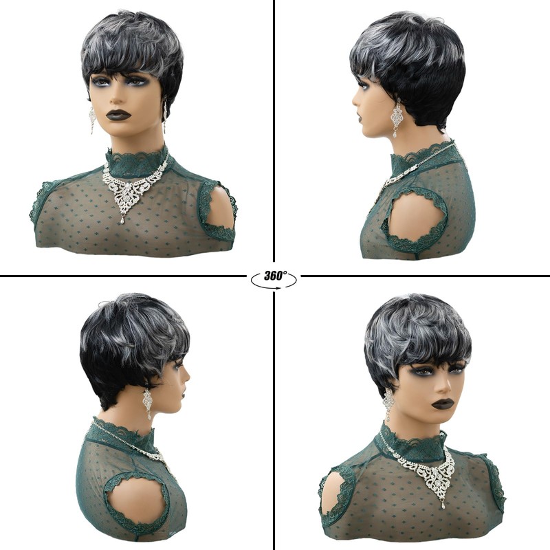 Pixie Cut Short Wig For Black Women Pixie Cut Wig