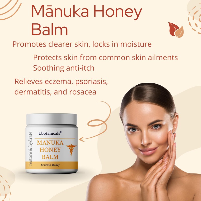 Manuka Honey Skin Soothing Balm for Dry, Itchy Skin