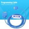 Blue PC TTY PVC Programming Cable For Siemens S5 Series