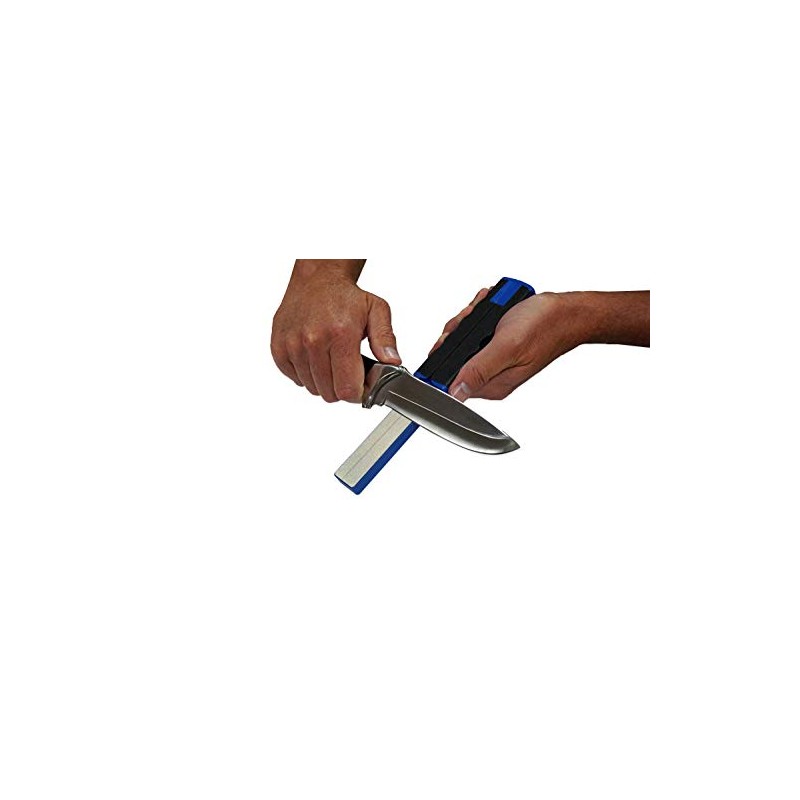AccuSharp Diamond Paddle Foldable Knife Sharpener - Double-Sided Sharpener Features