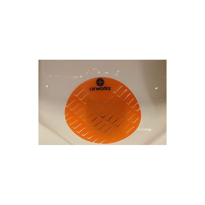 Hospeco - CC-007 Airworks AWUS007-BX Urinal Deodorizer Screen Mango Orange