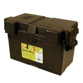 Battery Box,Black,17-3/4" L x10-15/64" W