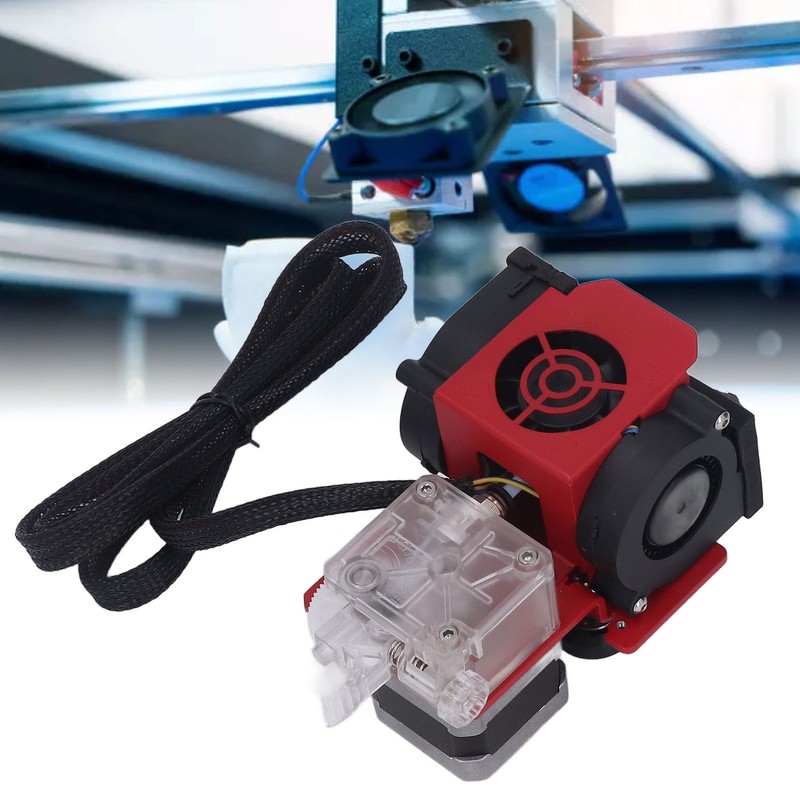 Direct Drive Extruder Upgrade Kit Dual Fan Wheels Short Range