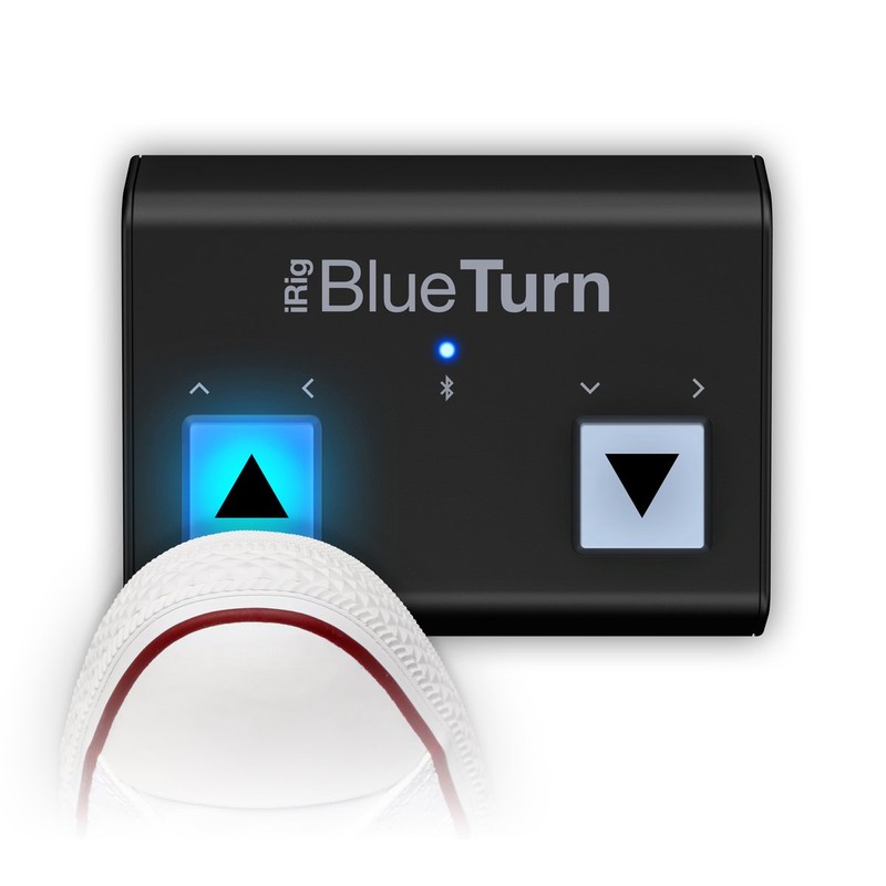 IK Multimedia iRig BlueTurn Bluetooth Foot Switch Pedal IKM-OT-00057c