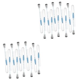 Baluue 20pcs Quality Eyelash Brush Lash Comb Brow Comb Detangler Brush Mascara Wands Eyelash Extensions Makeup Glitter