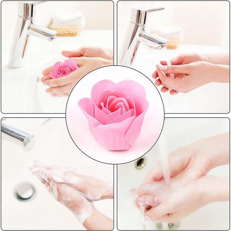 EchoAcc® Preserved Rose Scented Bath Rose in Gift Box, 18PCS