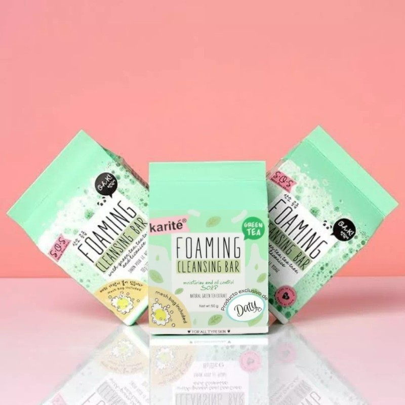 Karite 10 Jabones Anti Acne Facial Corporal Te Verde Red