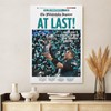 Philadelphia Football Super Bowl LII Newspaper Poster, AT LAST! Champions