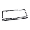 Ford Performance American Flag Patriotic Black UV Printed Metal License