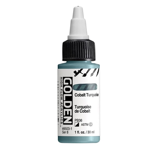 Golden : High Flow : Acrylic Paint : 30ml (1oz):
