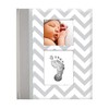 Pearhead First 5 Years Chevron Baby Memory Book with Included