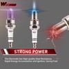 WOOSTAR D8TC Spark Plug Replacement for 4 Stroke 125cc 150cc