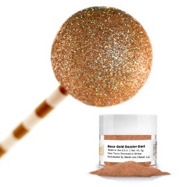 Bakell® 5g Rose Gold Dazzler Dust™ Non Toxic Decorating Glitter