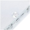 Upmann Steel Galvanised Inspection Door Softline White with Square Lock,