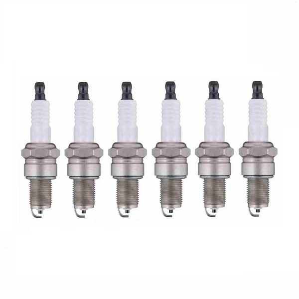 MaxLLTo 6 Pack Replacement Copper Core Spark Plug for Autolite