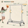 Raybee Heavy Duty Clothes Rack, Clothing Racks for Hanging Heavy