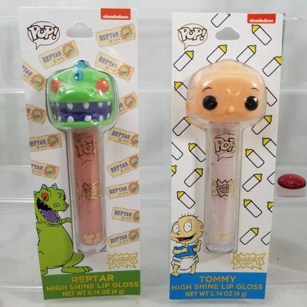 Nickelodeon 2 Funko Rugrats REPTAR & TOMMY Lip Gloss Nickelodeon