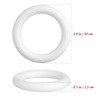 COHEALI Foam Wreath Ring 30Pcs Round Foam Wreath Circle DIY