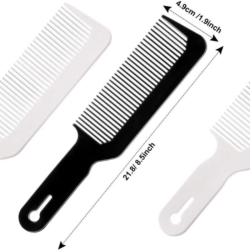 3 Packs Barber Comb Clipper Comb Flat Top Clipper Comb