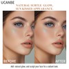 UCANBE Glow Bronzer, Long-Lasting Baked Shimmer Bronzing Powder - 02