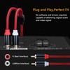 Jelly Tang RCA Cable 3Ft,2Rca Male to 2-Rca Male Audio