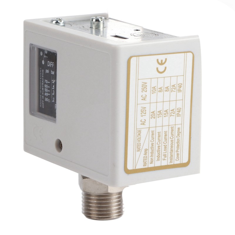 20KG Pressure Switch Set All Copper Core IP40 Dryer Boiler