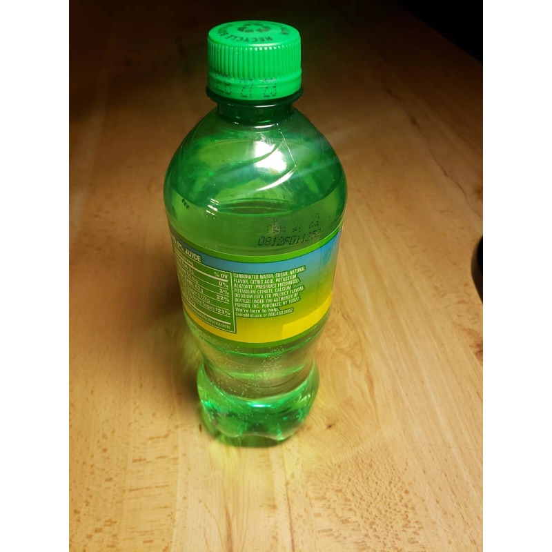 Sierra Mist Lemon Lime Soda Caffeine Free 20 oz Made