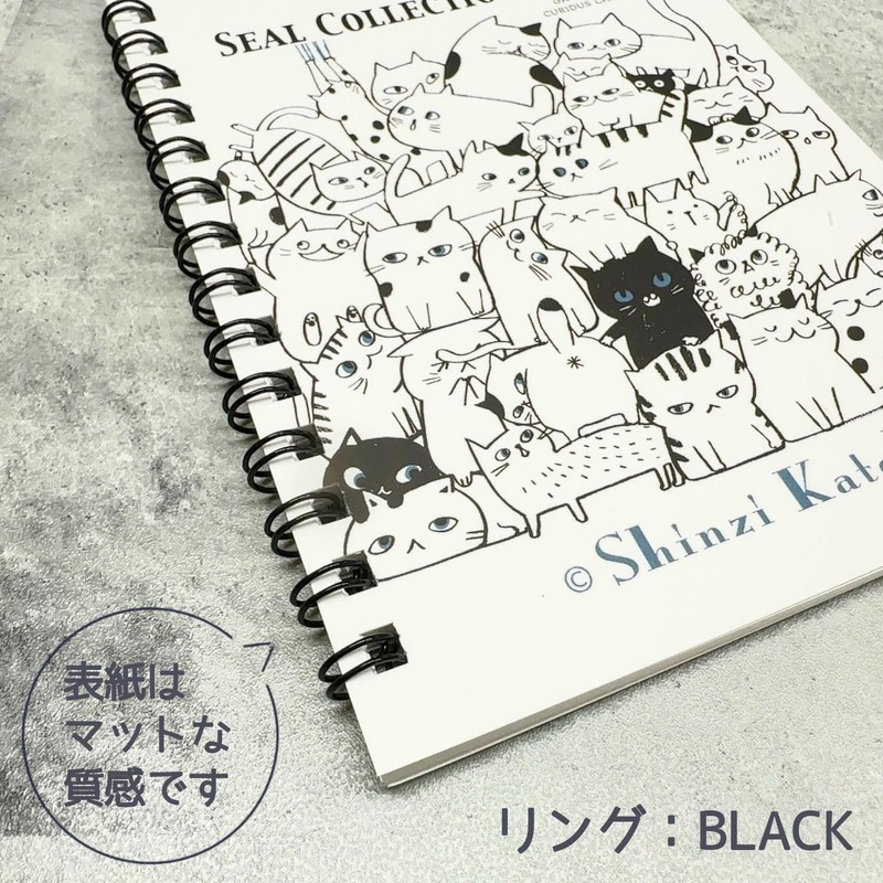 Sealdo Ks-sb-10026 Shinzi Katoh Cat Hill Cat A6 40 Pages,