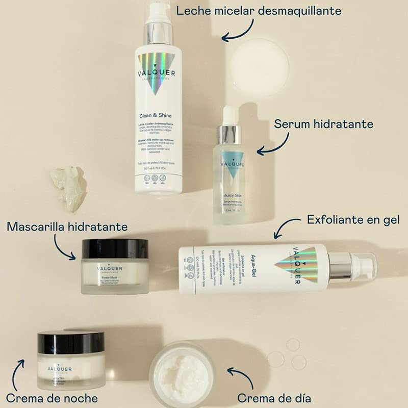 Valquer Laboratories Moisturising Face Mask with Bamboo Water and Algae