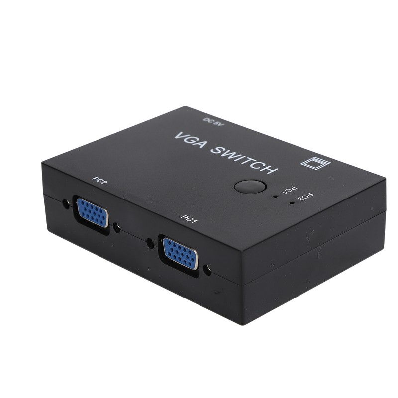 VGA Switcher 2 Input +1 Output MultiComputer Host Converter 2