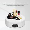 Rotating Display Stand White Epoxy Resin Flashing Motorized Rotating Display
