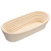 WINBST Oval Proofing Basket Wicker Proofing Basket Bread Dough Proofing