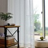 John Aird Paris Horizontal Design Net Curtain - Sold By