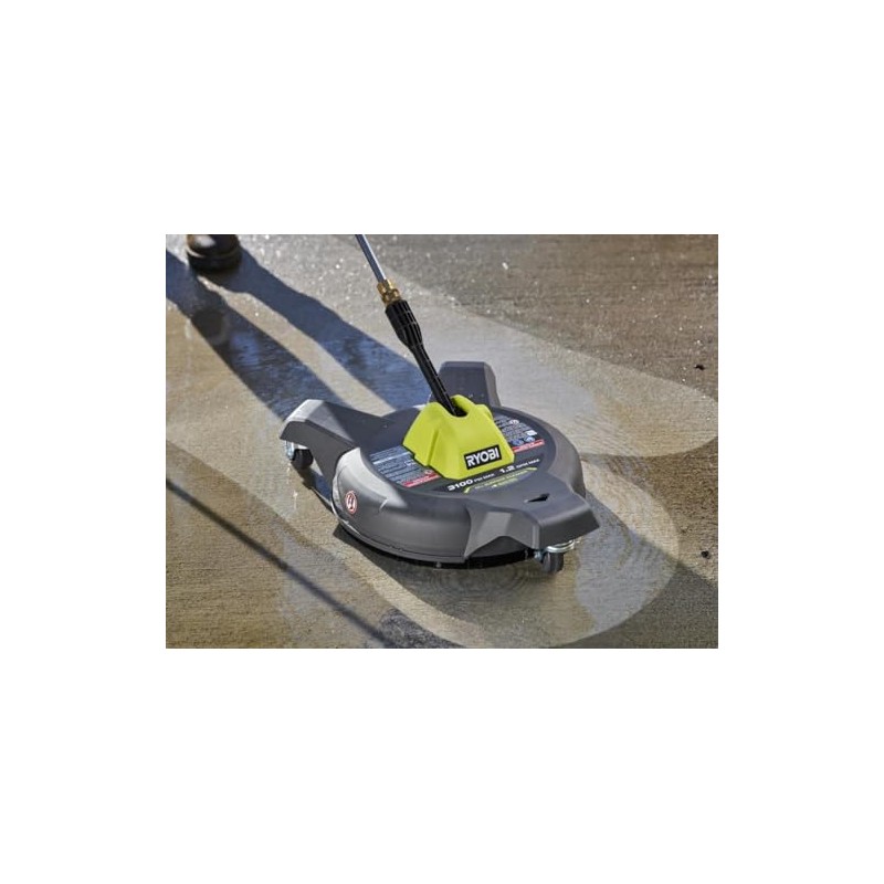12 in. 3100 PSI Electric Pressure Washer Surface Cleaner with