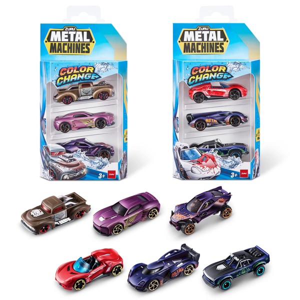 Zuru Metal Machines 67116 Metal Machines Color Change Car Series