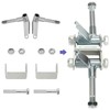 CILOYU Go Kart Steering Spindle Bracket Set 5/8" Axle 3-3/4"
