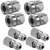 4 Sets NPT 3/8 Inch Stainless Steel Male and Female