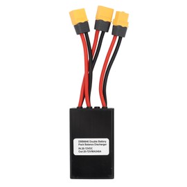 Electric Bike Double Battery Discharge Converter Dual Battery Parallel Module Adapter 20V‑72V 40A