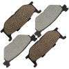 Caltric Front and Rear Brake Pads for Yamaha XVS1300 Stryker