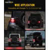 Partsam 2x LED Dump Truck Tail Lights 33 LEDs Universal