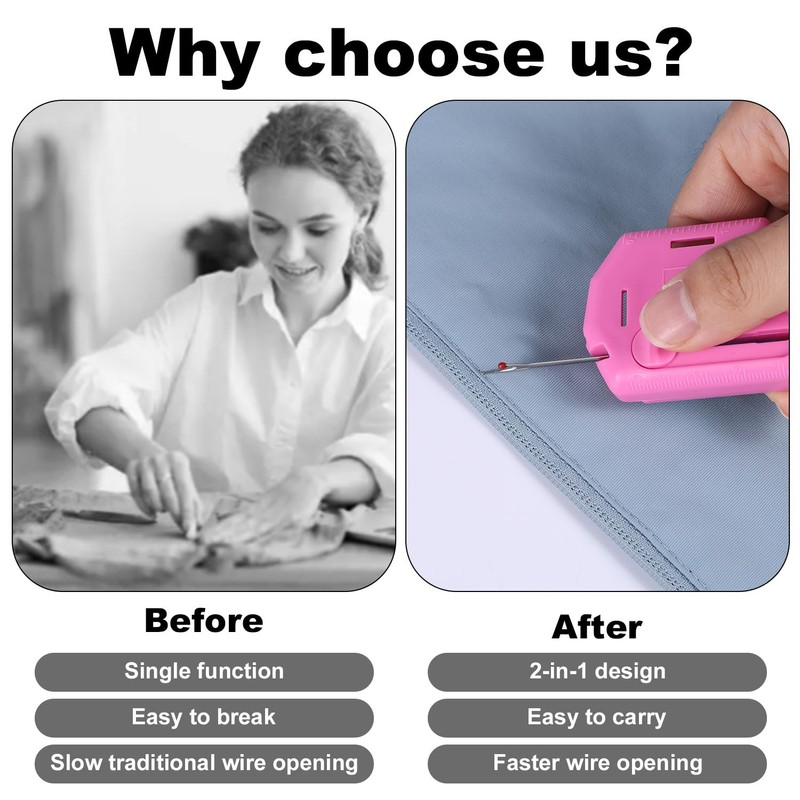 BOXOB 2 x 2-in-1 Adjustable Magnetic Seam Guide, Polygonal Shaped
