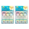 SINM-1W-3-2P Fluffy Ring Name Holder, White, Pack of 3, Pack