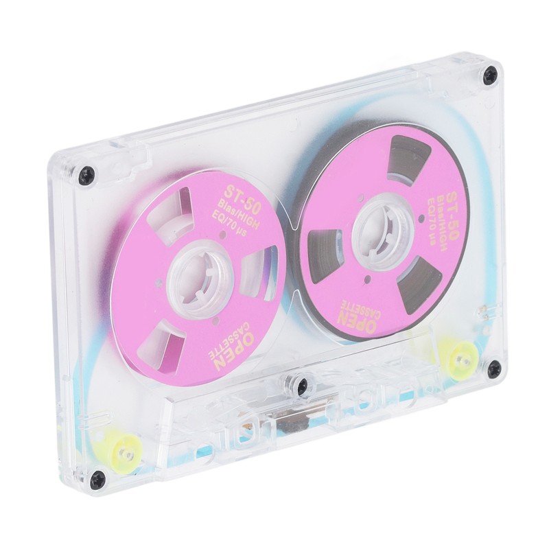Blank Cassette Tapes for Recording Audio Tapes Low Noise High